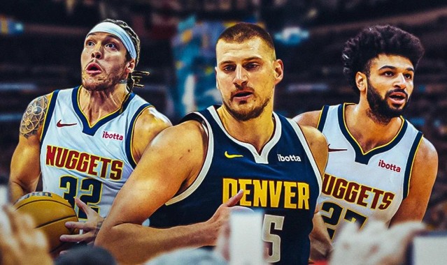 “三巨头”，掘金成为湖勇后第3支单赛季3人得分上过50的球队